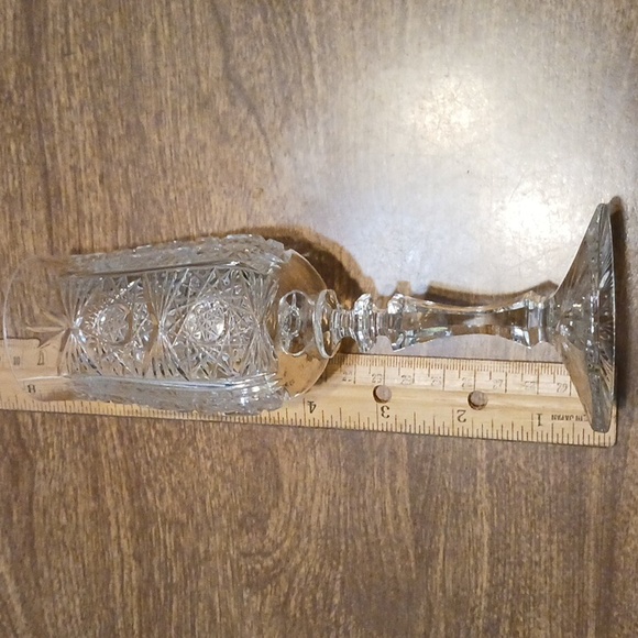 Bar Wear Button Bows Stem Crystal Glss 1 - Picture 3 of 5